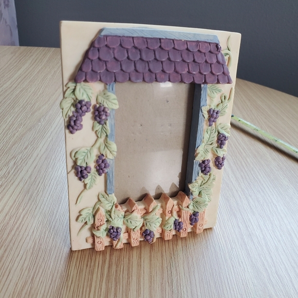 Window Grape‎ Vine Picket Fence Garden Decorative Photo Frame - Picture 6 of 8